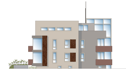 Architektenzeichnung