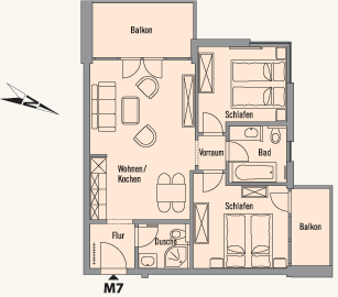 Grundriss M7