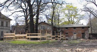 Kutscherhaus vor der Sanierung